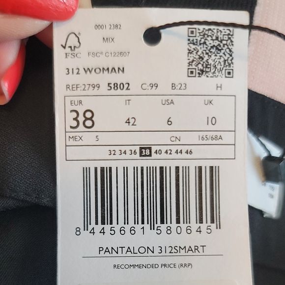 🆕️ Mango Wide Leg Smart 312 Pants - Picture 12 of 15